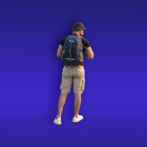 Cardinal 911 Σκούρο Μπλε Σακίδιο Πλάτης 47L Αδιάβροχο