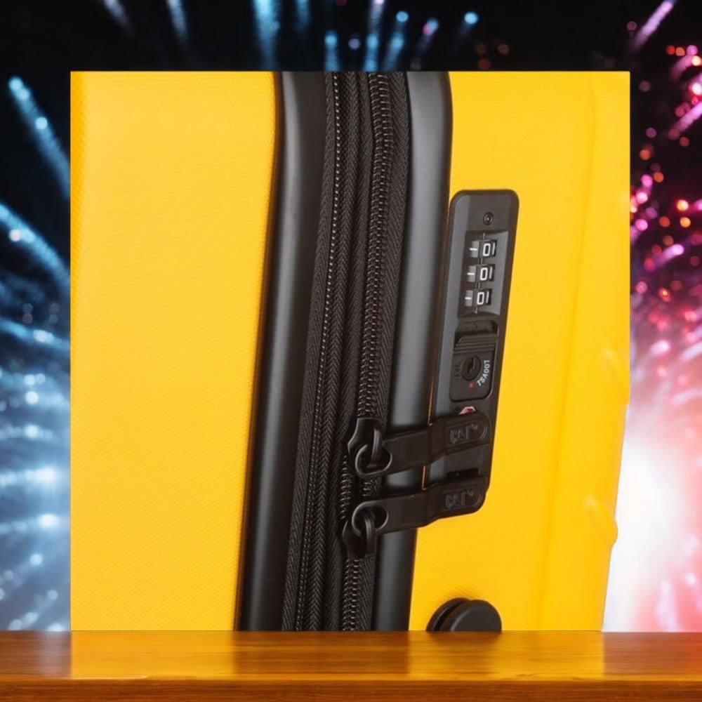 Caterpillar Βαλίτσα Μεγάλη 70cm 83688-217 Κίτρινο - Image 5