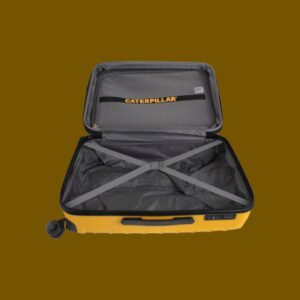 Caterpillar Σετ Βαλίτσες 75x50x31cm 65x44x28.5cm 54x26x23.5cm Κίτρινες