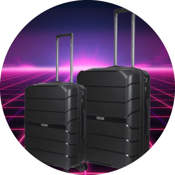 Βαλίτσα trolley Επεκτάσιμη Elusive Cardinal (PP) μικρή μεσαία 2016 50/60 cm μαύρο - Image 2