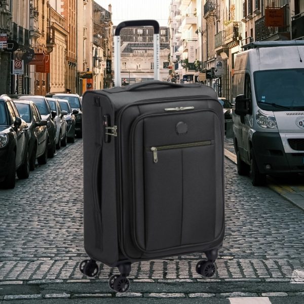 Delsey Βαλίτσα καμπίνας 56cm Pin Up 6 Black - Image 3