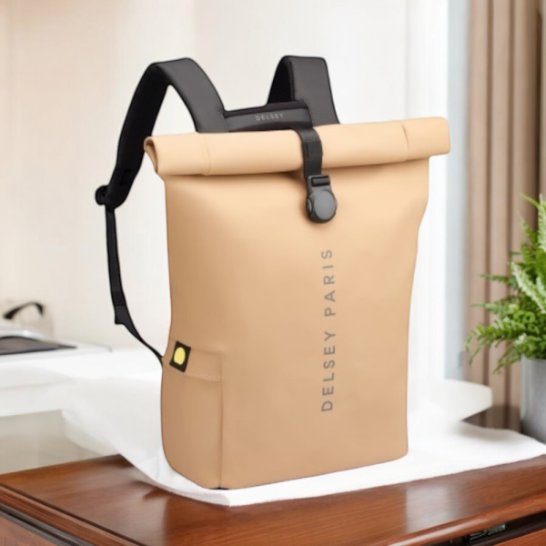 Delsey Σακίδιο πλάτης roll-top Turenne Beige - Image 3