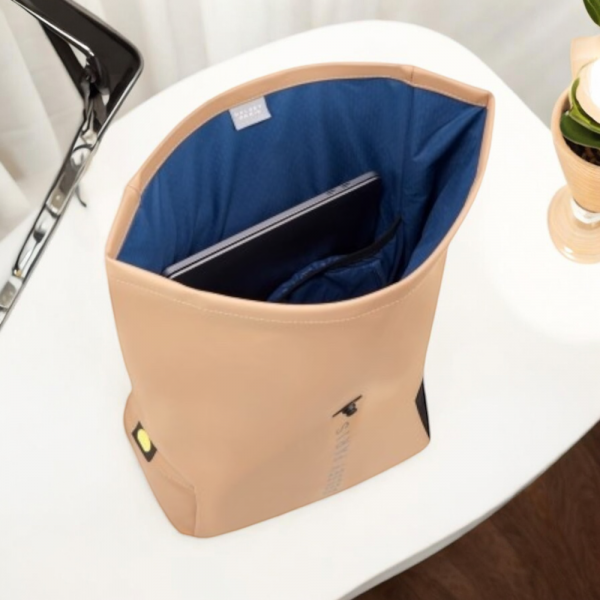 Delsey Σακίδιο πλάτης roll-top Turenne Beige - Image 4
