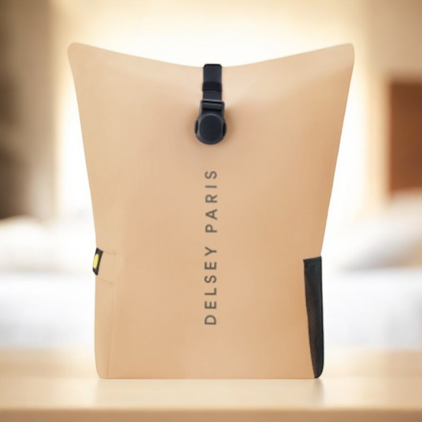 Delsey Σακίδιο πλάτης roll-top Turenne Beige - Image 6