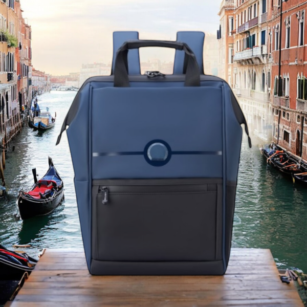 Delsey Σακίδιο πλάτης για laptop 14" Turenne Night Blue - Image 2