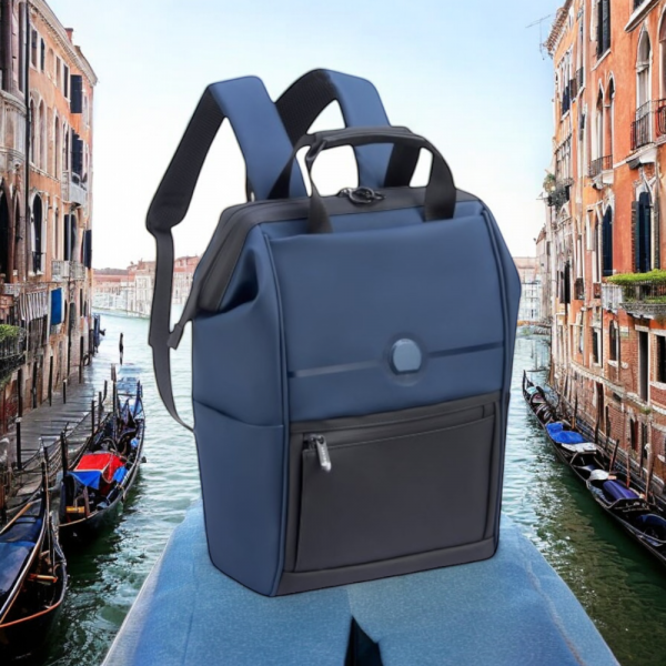 Delsey Σακίδιο πλάτης για laptop 14" Turenne Night Blue - Image 3