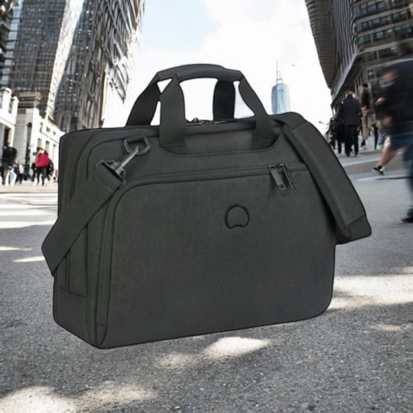 Delsey Χαρτοφύλακας για laptop 15.6" Esplanade Deep Black - Image 2