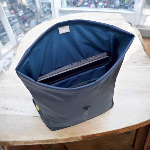 Delsey Σακίδιο πλάτης roll-top Turenne Night Blue - Image 5