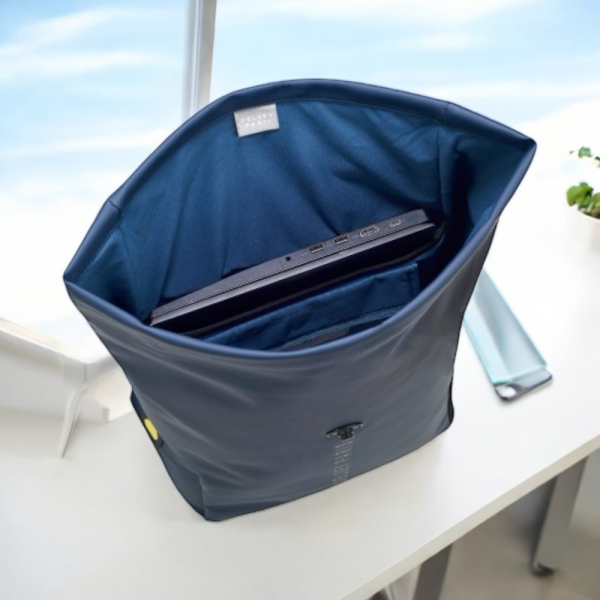 Delsey Σακίδιο πλάτης roll-top Turenne Night Blue - Image 6