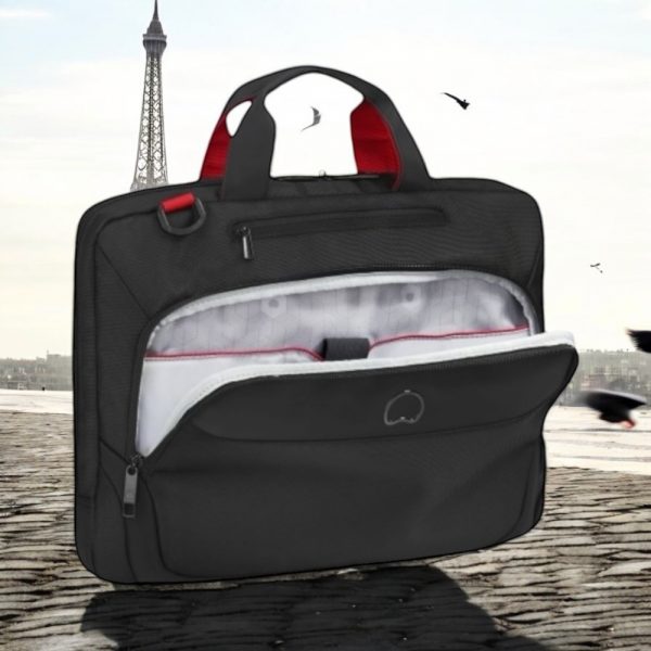 Delsey Χαρτοφύλακας για laptop 15.6" Parvis Plus Black - Image 4