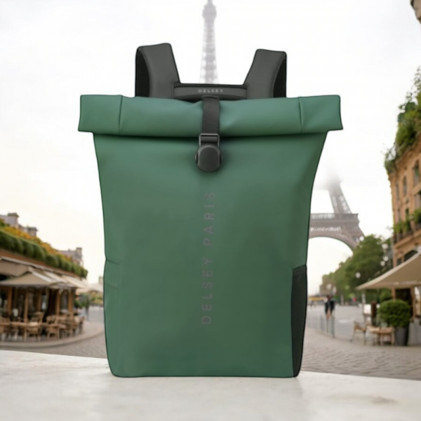 Delsey Σακίδιο πλάτης roll-top Turenne Green - Image 2