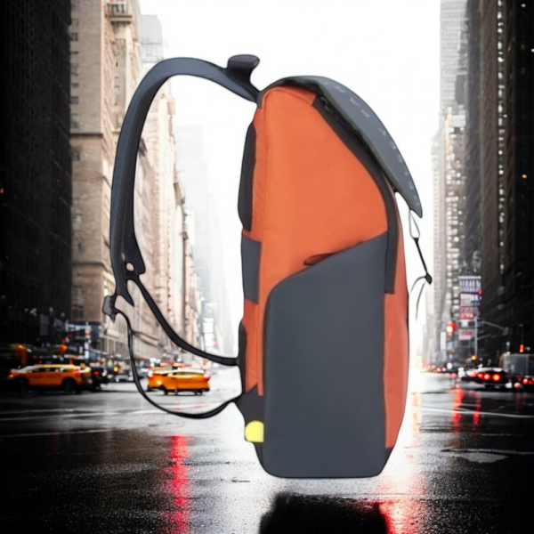 Delsey Σακίδιο πλάτης για laptop 15.6" Securflap Orange - Image 3