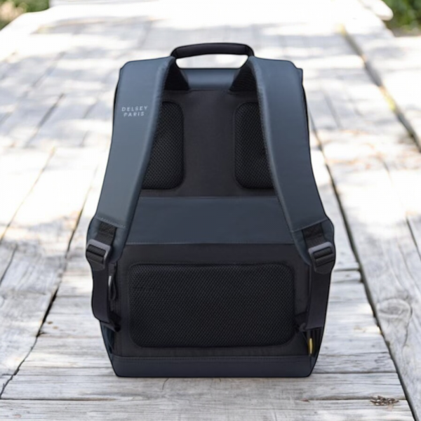 Delsey Σακίδιο πλάτης για Laptop 15.6" Securflap Black - Image 7