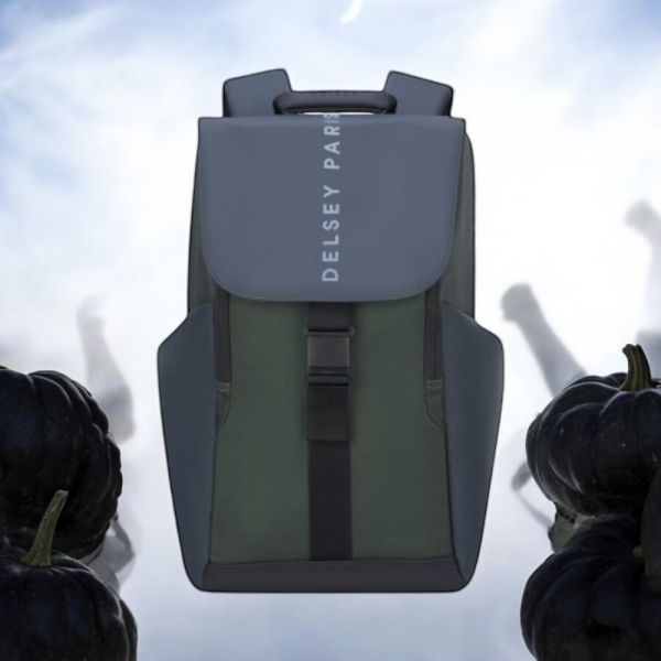 Delsey Σακίδιο πλάτης για laptop 15.6" Securflap Army - Image 2