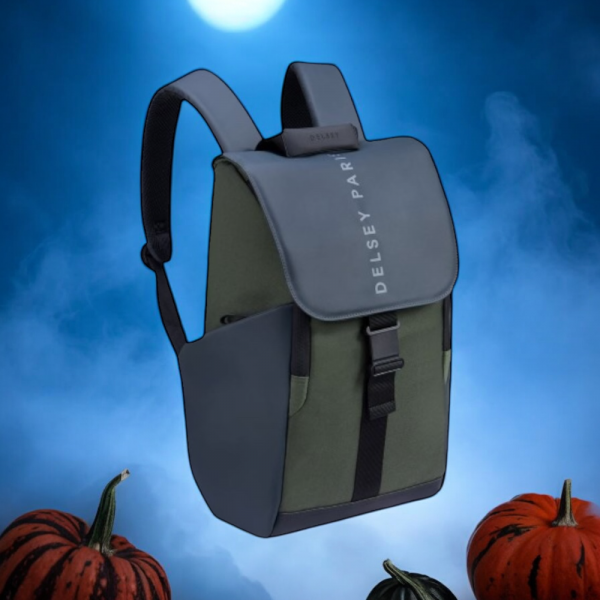 Delsey Σακίδιο πλάτης για laptop 15.6" Securflap Army - Image 3
