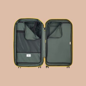 Delsey Rempart Βαλίτσα Μεγάλη 73x41.5x37cm Πορτοκαλί