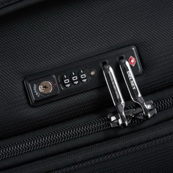 Delsey Βαλίτσα καμπίνας expandable 55cm Montmartre Air Black - Image 7