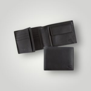 Camel Active Atlanta Πορτοφόλι Πλάγιο RFID Μαύρο Δερμάτινο