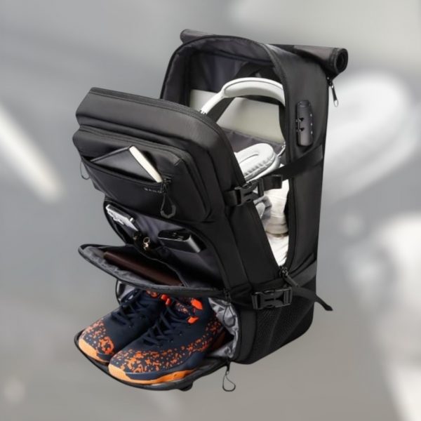 Σακίδιο πλάτης/Σακβουαγιάζ Bange 35L Travel, Carry On Durable 1810 μαύρο - Image 6