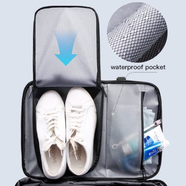 Σακίδιο πλάτης vacuum Tsa Lock 36L Laptop 17,3” Bange 3028 μαύρο - Image 11
