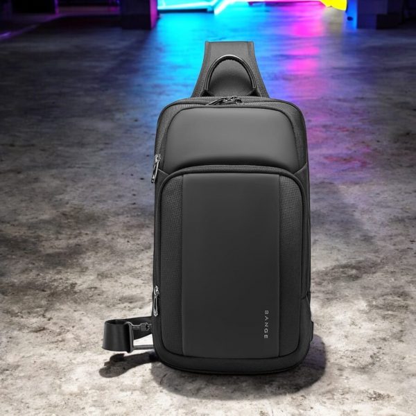 Τσαντάκι ώμου χιαστί crossbody Bange 7795 μαύρο - Image 2