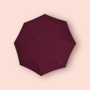 Knirps T.200 Ομπρέλα Duomatic Αντιανεμική Αυτόματη Μπορντώ