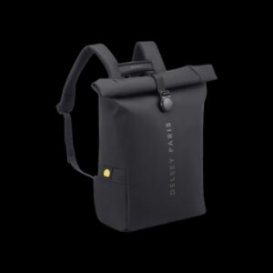 Delsey Σακίδιο Πλάτης Laptop Roll-Top Turenne Black 26lt