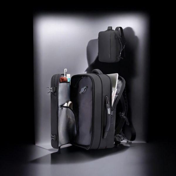 Σακίδιο πλάτης vacuum Tsa Lock με ζυγαριά 36L Laptop 17.3” Bange 1909-8 μαύρο - Image 10