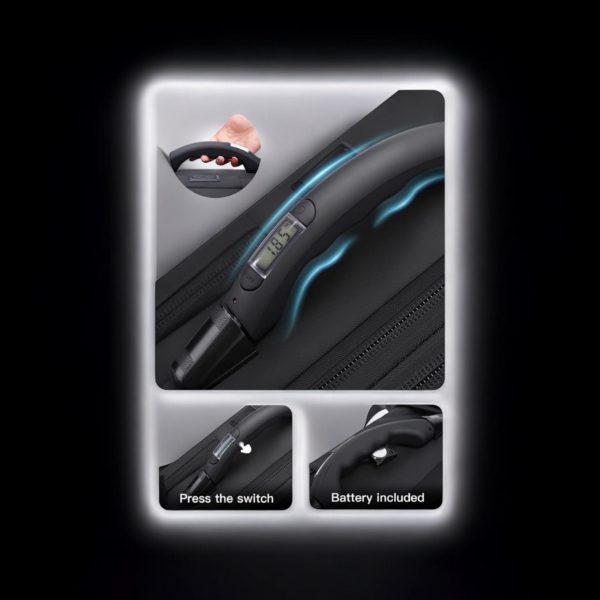 Σακίδιο πλάτης vacuum Tsa Lock με ζυγαριά 36L Laptop 17.3” Bange 1909-8 μαύρο - Image 13