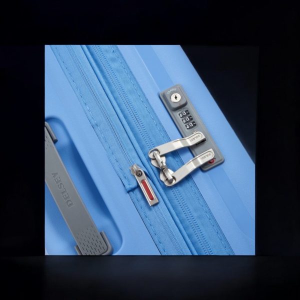 Delsey Βαλίτσα καμπίνας expandable 55cm Clavel Lavender Blue - Image 4