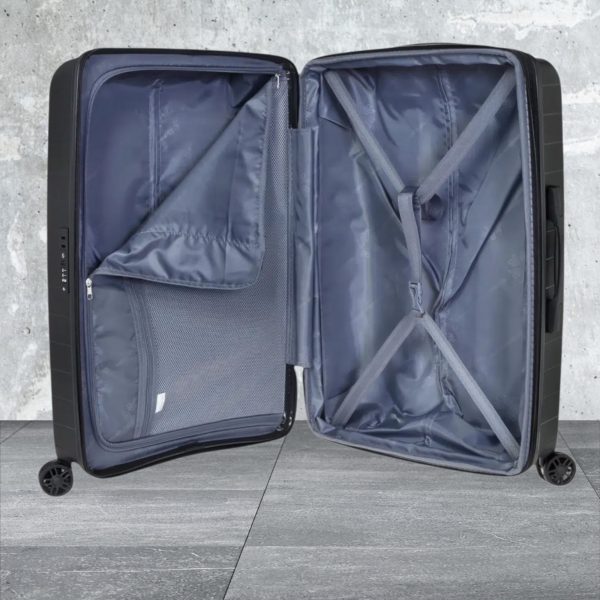 Βαλίτσες Σετ 3 τεμάχια VERAGE GM24010W 75-65-55 black - Image 3
