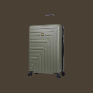 Caterpillar Βαλίτσα Μεσαία Σκληρή 60cm Rockford Green