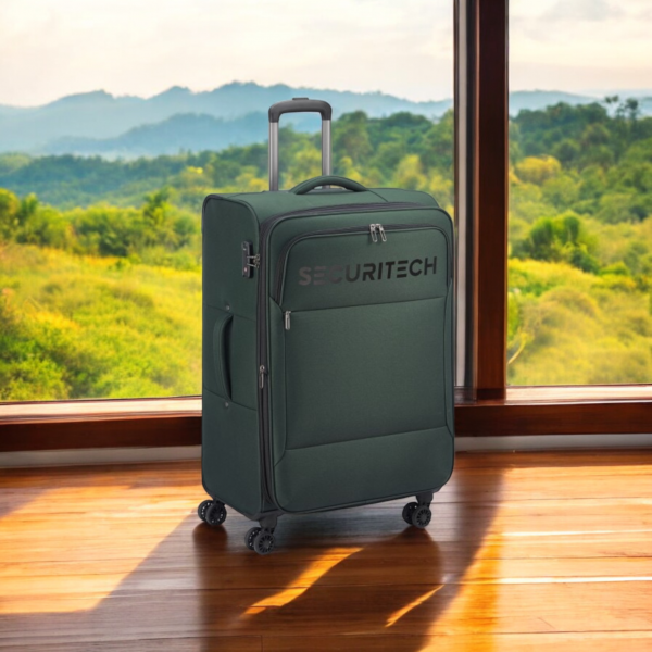 Securitech by Delsey Βαλίτσα expandable 55cm Vanguard green - Image 2