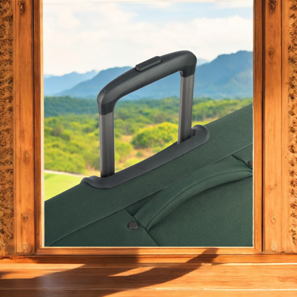 Securitech by Delsey Βαλίτσα μεγάλη expandable 76cm Green - Image 7