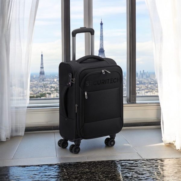 Securitech by Delsey Βαλίτσα μεσαία expandable 66cm Vanguard Black - Image 2