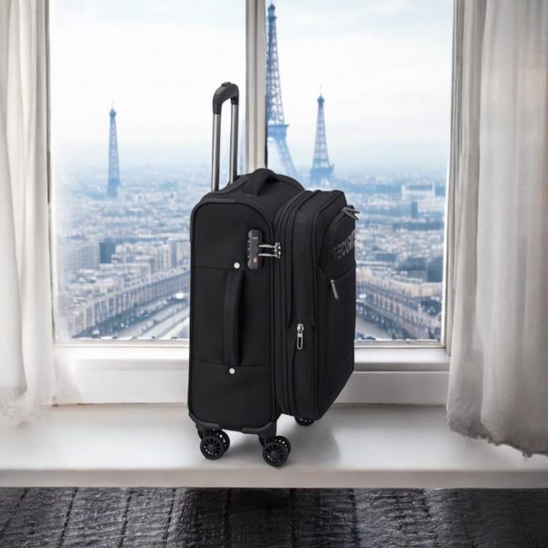 Securitech by Delsey Βαλίτσες σετ expandable 55-66-76cm Vanguard Black - Image 3