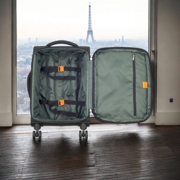 Securitech by Delsey Βαλίτσες σετ expandable 55-66-76cm Vanguard Black - Image 5