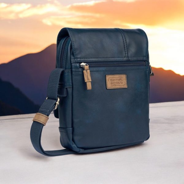 251-602-53 τσάντα ώμου camel active laos μπλέ - Image 4