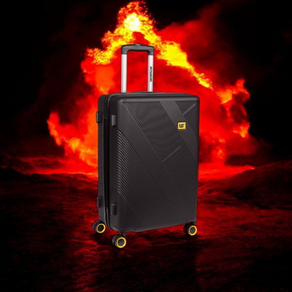 Βαλίτσα Μεσαία Σκληρή Caterpillar Peoria 84810-01/60 black - Image 2