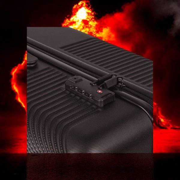 Βαλίτσα Μεσαία Σκληρή Caterpillar Peoria 84810-01/60 black - Image 4