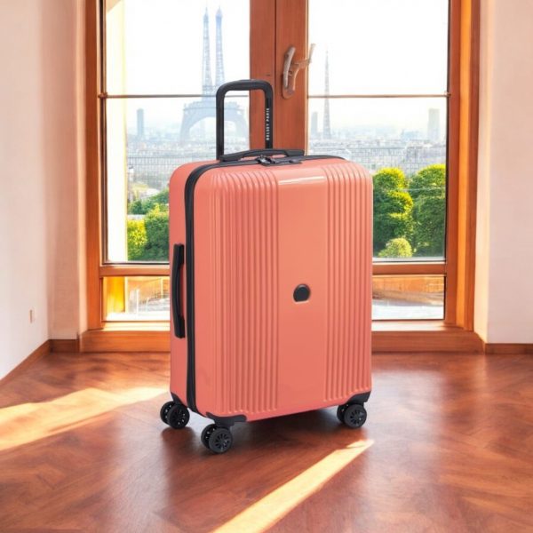 Delsey Βαλίτσα Μεσαία 66cm Ophelie Coral Pink - Image 3