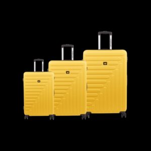 Caterpillar Rockford Σετ Βαλίτσες 3τμχ 84683-42 Κίτρινο