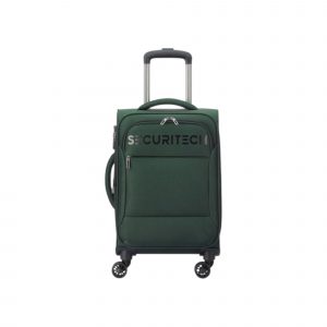 Securitech Delsey Vanguard Πράσινη Βαλίτσα Expandable 55cm