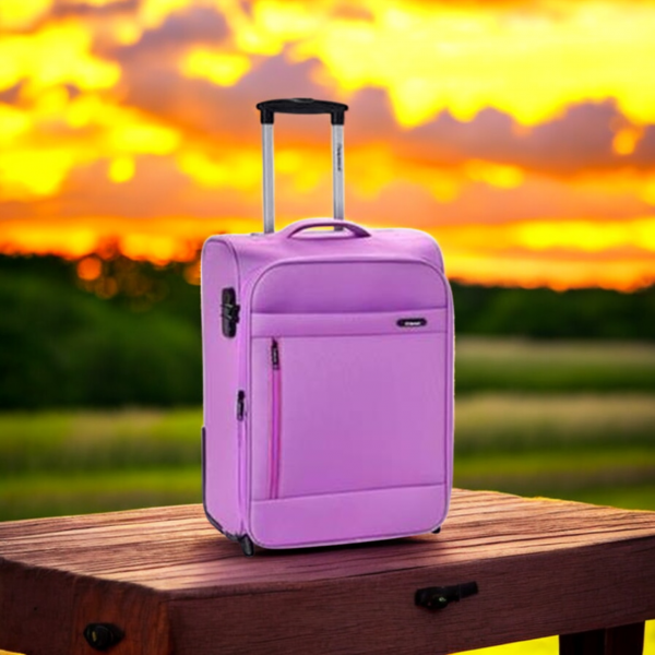 Diplomat ZC600 Βαλίτσα Καμπίνας 55cm Λιλά - Image 2