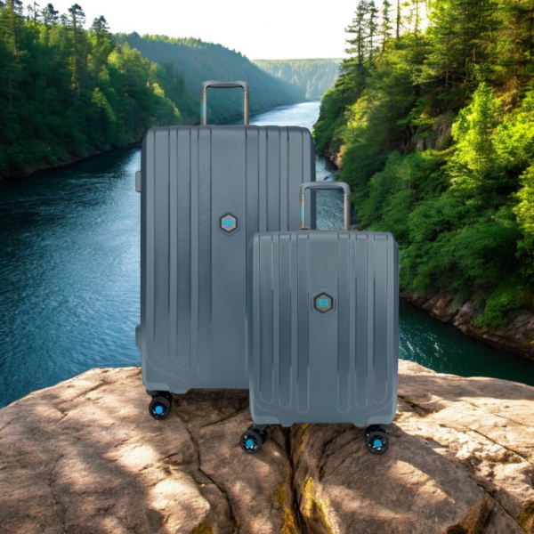 BG Berlin Σετ Βαλίτσες expandable 54cm-77cm Enduro Polypropylene Petrol - Image 2