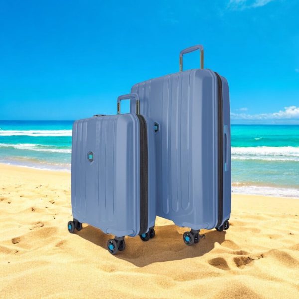 BG Berlin Σετ Βαλίτσες expandable 54cm-77cm Enduro Polypropylene Ice Blue - Image 3