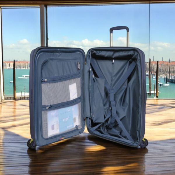 BG Berlin Βαλίτσα καμπίνας slim expandable 55cm Zip2 Dark Blue - Image 4