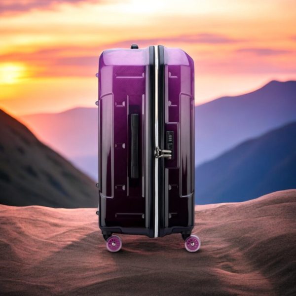 Delsey Βαλίτσα expandable trunk 73cm Rempart Transculent Purple - Image 5