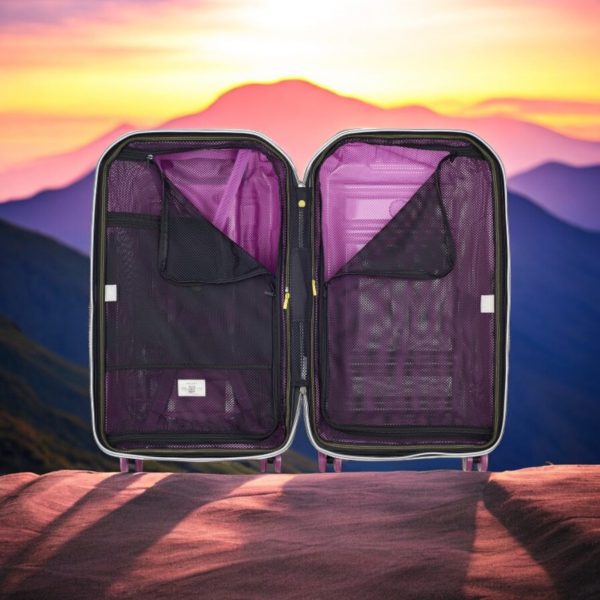 Delsey Βαλίτσα expandable trunk 73cm Rempart Transculent Purple - Image 4