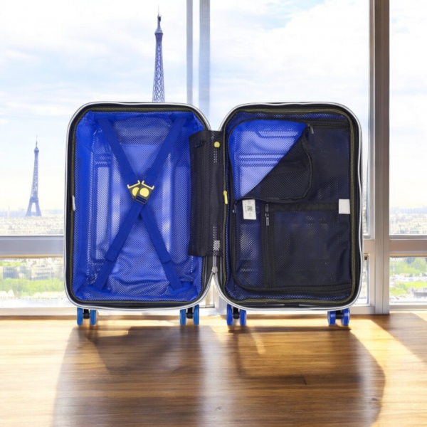 Delsey Βαλίτσα καμπίνας 55cm Rempart Transculent Blue - Image 5